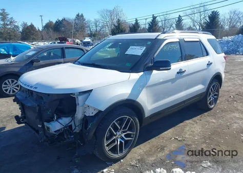 2018 Ford Explorer Sport z USA, uszkodzony, nr VIN 1FM5K8GT7JGC47583